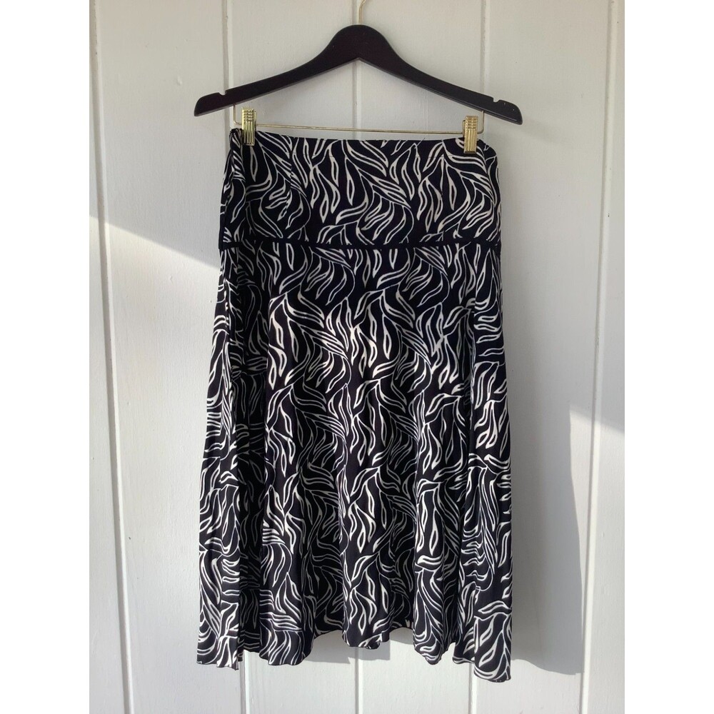 Nomadic Traders Skirt LARGE Flare romantic Festival Artsy Stretch Waist Whimsy - Picture 2 of 8